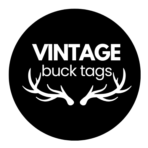 Vintage Buck Tags